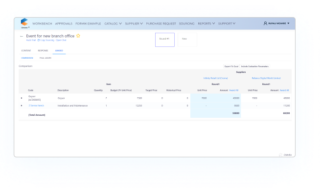 App screenshot